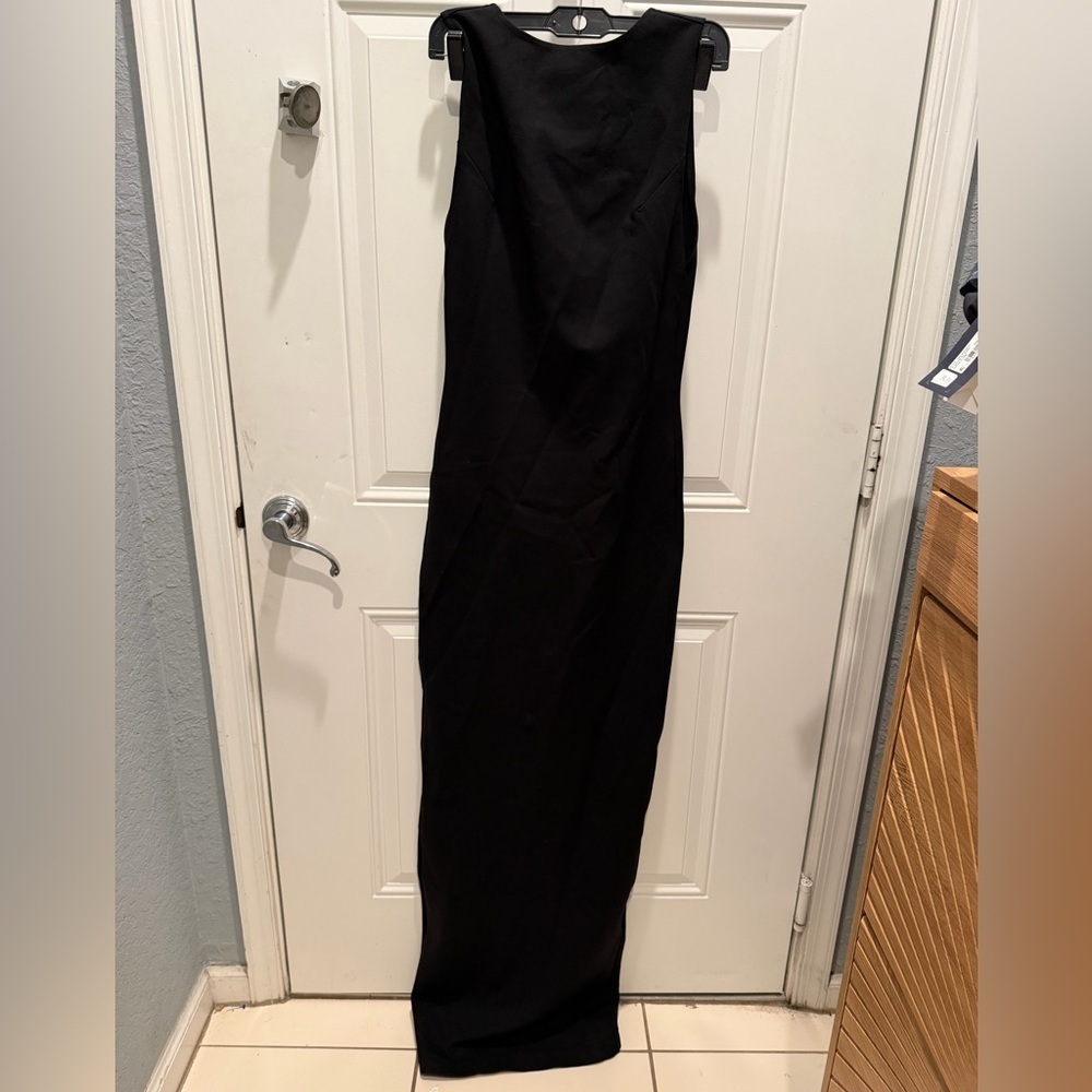 grey/ven black dress sz M